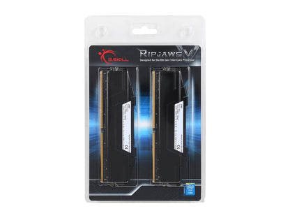 G.SKILL Ripjaws V Series 32GB (2 x 16GB) 288-Pin DDR4 SDRAM DDR4 3200 (PC4 25600) Desktop Memory Model F4-3200C16D-32GVKA