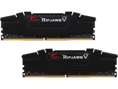 G.SKILL Ripjaws V Series 32GB (2 x 16GB) 288-Pin DDR4 SDRAM DDR4 2800 (PC4 22400) Desktop Memory Model F4-2800C14D-32GVK