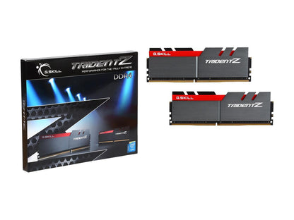 G.SKILL TridentZ Series 32GB (2 x 16GB) 288-Pin DDR4 SDRAM DDR4 3200 (PC4 25600) Intel Z370 Platform Desktop Memory Model F4-3200C14D-32GTZ