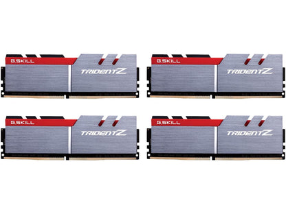 G.SKILL TridentZ Series 64GB (4 x 16GB) 288-Pin DDR4 SDRAM DDR4 3200 (PC4 25600) Intel Z370 Platform Desktop Memory Model F4-3200C14Q-64GTZ