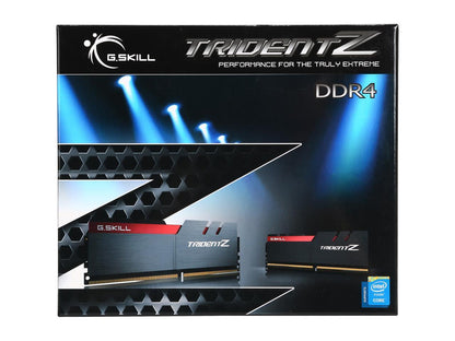 G.SKILL TridentZ Series 32GB (4 x 8GB) 288-Pin DDR4 SDRAM DDR4 3200 (PC4 25600) Intel Z370 Platform Desktop Memory Model F4-3200C15Q-32GTZ