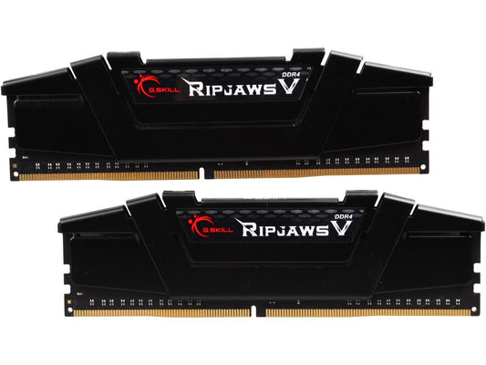 G.SKILL Ripjaws V Series 16GB (2 x 8GB) 288-Pin DDR4 SDRAM DDR4 3000 (PC4 24000) Desktop Memory Model F4-3000C14D-16GVK