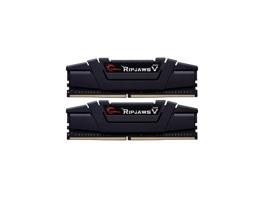 G.SKILL Ripjaws V Series 32GB (2 x 16GB) 288-Pin DDR4 SDRAM DDR4 3000 (PC4 24000) Desktop Memory Model F4-3000C14D-32GVK