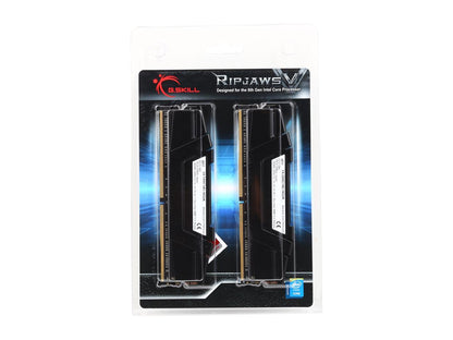 G.SKILL Ripjaws V Series 16GB (2 x 8GB) 288-Pin DDR4 SDRAM DDR4 3200 (PC4 25600) Intel XMP 2.0 Desktop Memory Model F4-3200C14D-16GVK