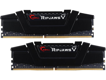 G.SKILL Ripjaws V Series 32GB (2 x 16GB) 288-Pin DDR4 SDRAM DDR4 3200 (PC4 25600) Desktop Memory Model F4-3200C14D-32GVK