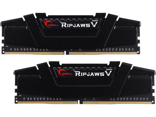 G.SKILL Ripjaws V Series 16GB (2 x 8GB) 288-Pin DDR4 SDRAM DDR4 3200 (PC4 25600) Desktop Memory Model F4-3200C15D-16GVK