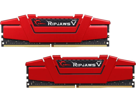 G.SKILL Ripjaws V Series 32GB (2 x 16GB) 288-Pin DDR4 SDRAM DDR4 3000 (PC4 24000) Desktop Memory Model F4-3000C14D-32GVR