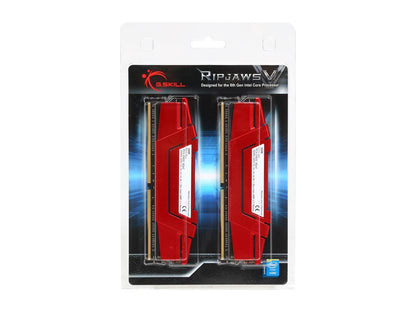 G.SKILL Ripjaws V Series 16GB (2 x 8GB) 288-Pin DDR4 SDRAM DDR4 3200 (PC4 25600) Desktop Memory Model F4-3200C14D-16GVR
