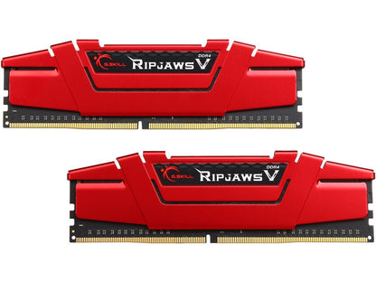 G.SKILL Ripjaws V Series 16GB (2 x 8GB) 288-Pin DDR4 SDRAM DDR4 3200 (PC4 25600) Desktop Memory Model F4-3200C15D-16GVR