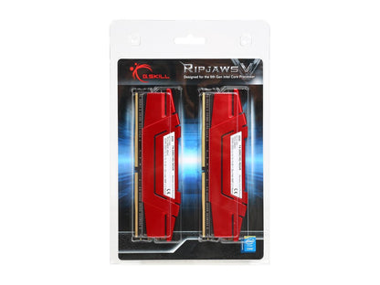 G.SKILL Ripjaws V Series 16GB (2 x 8GB) 288-Pin DDR4 SDRAM DDR4 3200 (PC4 25600) Desktop Memory Model F4-3200C15D-16GVR