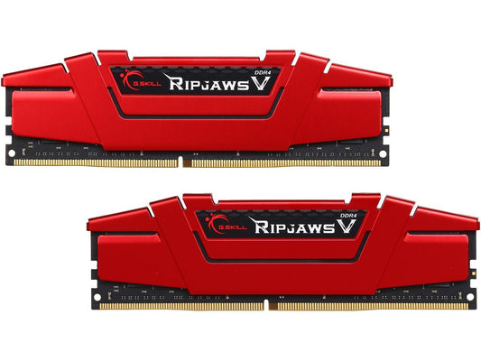 G.SKILL Ripjaws V Series 32GB (2 x 16GB) 288-Pin DDR4 SDRAM DDR4 3200 (PC4 25600) Desktop Memory Model F4-3200C15D-32GVR