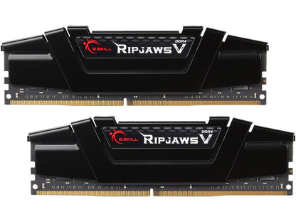 G.SKILL Ripjaws V Series 32GB (2 x 16GB) 288-Pin DDR4 SDRAM DDR4 3400 (PC4 27200) Desktop Memory Model F4-3400C16D-32GVK