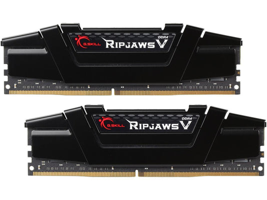 G.SKILL Ripjaws V Series 32GB (2 x 16GB) 288-Pin DDR4 SDRAM DDR4 3400 (PC4 27200) Desktop Memory Model F4-3400C16D-32GVK