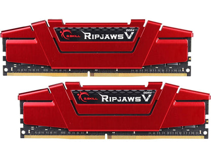 G.SKILL Ripjaws V Series 32GB (2 x 16GB) 288-Pin DDR4 SDRAM DDR4 3400 (PC4 27200) Desktop Memory Model F4-3400C16D-32GVR