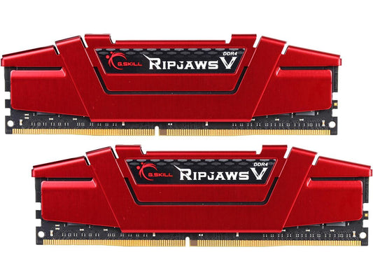 G.SKILL Ripjaws V Series 32GB (2 x 16GB) 288-Pin DDR4 SDRAM DDR4 3400 (PC4 27200) Desktop Memory Model F4-3400C16D-32GVR