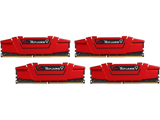 G.SKILL Ripjaws V Series 64GB (4 x 16GB) 288-Pin DDR4 SDRAM DDR4 3400 (PC4 27200) Desktop Memory Model F4-3400C16Q-64GVR