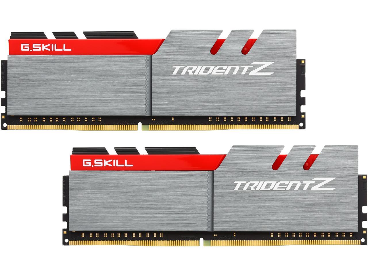 G.SKILL TridentZ Series 16GB (2 x 8GB) 288-Pin DDR4 SDRAM DDR4 4000 (PC4 32000) Intel Z170 / Z270 / Z370 Desktop Memory Model F4-4000C19D-16GTZ