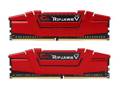 G.SKILL Ripjaws V Series 128GB (8 x 16GB) 288-Pin DDR4 SDRAM DDR4 3000 (PC4 24000) Desktop Memory Model F4-3000C14Q2-128GVRD