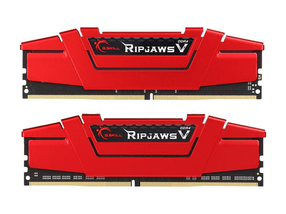 G.SKILL Ripjaws V Series 64GB (8 x 8GB) 288-Pin DDR4 SDRAM DDR4 3200 (PC4 25600) Desktop Memory Model F4-3200C15Q2-64GVR