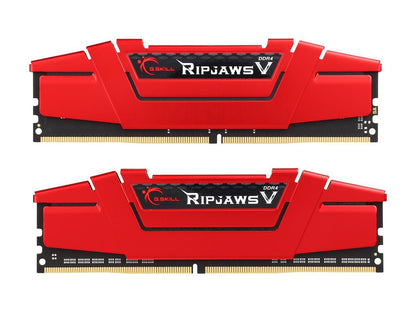 G.SKILL Ripjaws V Series 64GB (8 x 8GB) 288-Pin DDR4 SDRAM DDR4 3200 (PC4 25600) Desktop Memory Model F4-3200C16Q2-64GVR