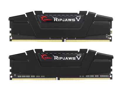 G.SKILL Ripjaws V Series 64GB (8 x 8GB) 288-Pin DDR4 SDRAM DDR4 3200 (PC4 25600) Desktop Memory Model F4-3200C14Q2-64GVK