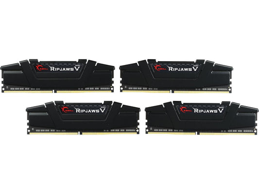 G.SKILL Ripjaws V Series 32GB (4 x 8GB) 288-Pin DDR4 SDRAM DDR4 3466 (PC4 27700) Desktop Memory Model F4-3466C16Q-32GVK
