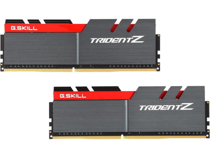 G.SKILL TridentZ Series 16GB (2 x 8GB) 288-Pin DDR4 SDRAM DDR4 3466 (PC4 27700) Intel Z370 Platform Desktop Memory Model F4-3466C16D-16GTZ