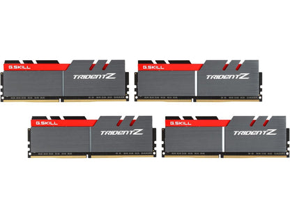 G.SKILL TridentZ Series 32GB (4 x 8GB) 288-Pin DDR4 SDRAM DDR4 3466 (PC4 27700) Intel Z370 Platform Desktop Memory Model F4-3466C16Q-32GTZ