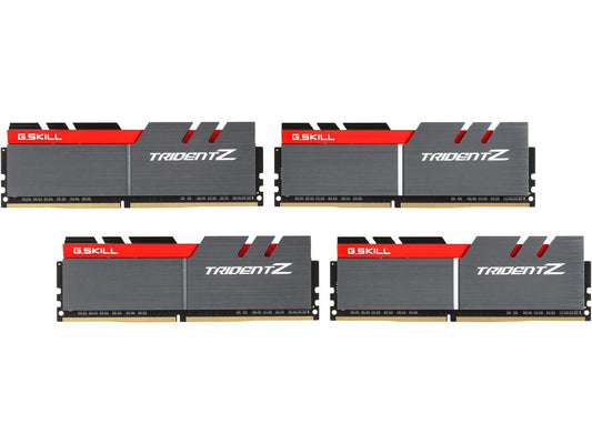 G.SKILL TridentZ Series 32GB (4 x 8GB) 288-Pin DDR4 SDRAM DDR4 3466 (PC4 27700) Intel Z370 Platform Desktop Memory Model F4-3466C16Q-32GTZ
