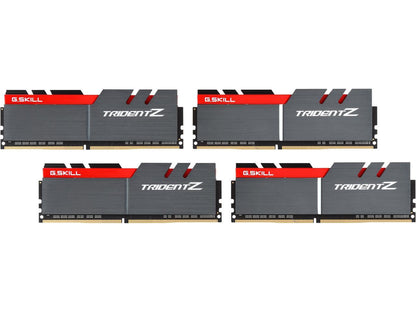 G.SKILL TridentZ Series 32GB (4 x 8GB) 288-Pin DDR4 SDRAM DDR4 3600 (PC4 28800) Intel Z170 / Z270 / Z370 / X299 Desktop Memory Model F4-3600C17Q-32GTZ