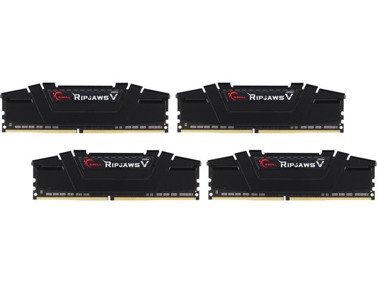 G.SKILL Ripjaws V Series 32GB (4 x 8GB) 288-Pin DDR4 SDRAM DDR4 3600 (PC4 28800) Desktop Memory Model F4-3600C17Q-32GVK