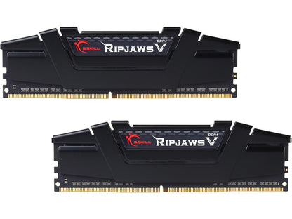 G.SKILL Ripjaws V Series 16GB (2 x 8GB) 288-Pin DDR4 SDRAM DDR4 3000 (PC4 24000) Desktop Memory Model F4-3000C15D-16GVKB