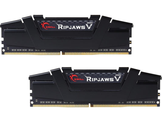 G.SKILL Ripjaws V Series 16GB (2 x 8GB) 288-Pin DDR4 SDRAM DDR4 3000 (PC4 24000) Desktop Memory Model F4-3000C15D-16GVKB