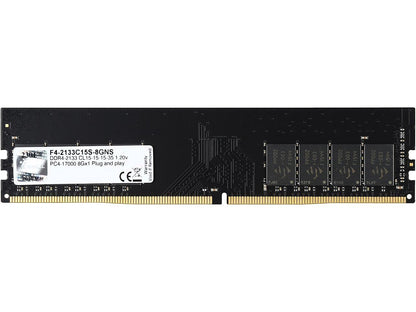 G.SKILL NS Series 8GB 288-Pin DDR4 SDRAM DDR4 2133 (PC4 17000) Intel Z170 Platform / Intel X99 Platform Memory Kit Model F4-2133C15S-8GNS