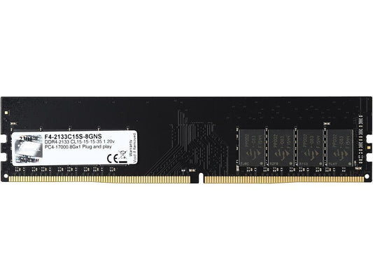 G.SKILL NS Series 8GB 288-Pin DDR4 SDRAM DDR4 2133 (PC4 17000) Intel Z170 Platform / Intel X99 Platform Memory Kit Model F4-2133C15S-8GNS