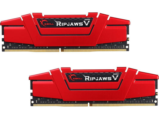G.SKILL Ripjaws V Series 16GB (2 x 8GB) 288-Pin DDR4 SDRAM DDR4 3200 (PC4 25600) Desktop Memory Model F4-3200C16D-16GVR