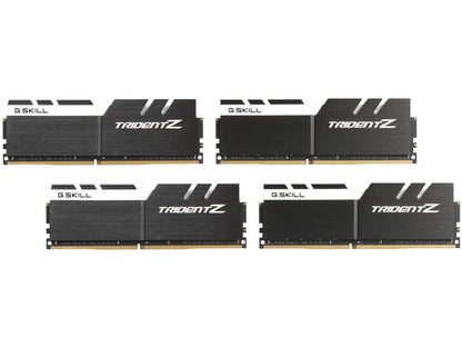 G.SKILL TridentZ Series 32GB (4 x 8GB) 288-Pin DDR4 SDRAM DDR4 3200 (PC4 25600) Intel Z370 Platform / Intel X99 Platform Desktop Memory Model F4-3200C16Q-32GTZKW