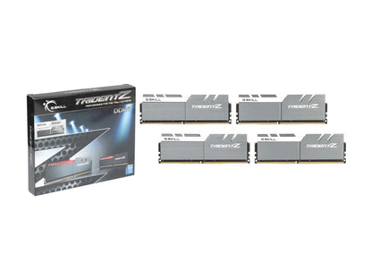 G.SKILL TridentZ Series 32GB (4 x 8GB) 288-Pin DDR4 SDRAM DDR4 3200 (PC4 25600) Intel Z370 Platform / Intel X99 Platform Desktop Memory Model F4-3200C16Q-32GTZSW