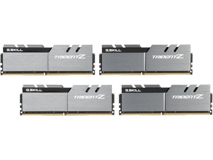 G.SKILL TridentZ Series 32GB (4 x 8GB) 288-Pin DDR4 SDRAM DDR4 3200 (PC4 25600) Intel Z370 Platform / Intel X99 Platform Desktop Memory Model F4-3200C16Q-32GTZSK
