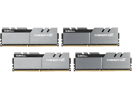 G.SKILL TridentZ Series 32GB (4 x 8GB) 288-Pin DDR4 SDRAM DDR4 3200 (PC4 25600) Intel Z370 Platform / Intel X99 Platform Desktop Memory Model F4-3200C16Q-32GTZSK
