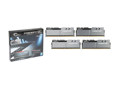 G.SKILL TridentZ Series 32GB (4 x 8GB) 288-Pin DDR4 SDRAM DDR4 3200 (PC4 25600) Intel Z370 Platform / Intel X99 Platform Desktop Memory Model F4-3200C16Q-32GTZSK