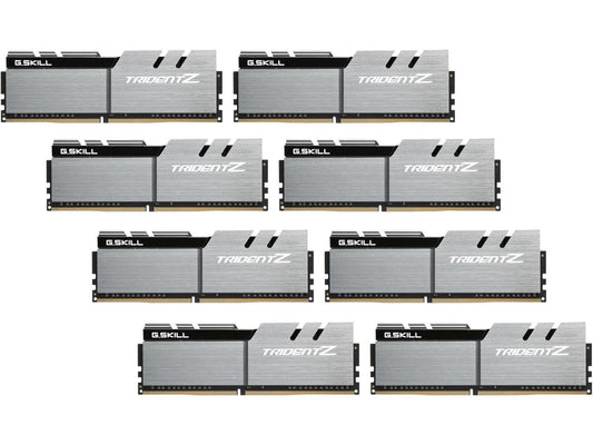 G.SKILL TridentZ Series 64GB (8 x 8GB) 288-Pin DDR4 SDRAM DDR4 3200 (PC4 25600) Intel X99 Platform Desktop Memory Model F4-3200C16Q2-64GTZSK