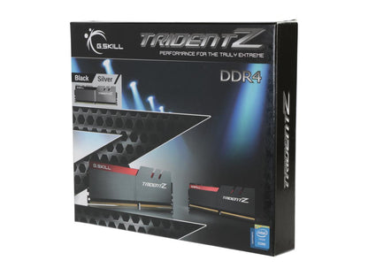 G.SKILL TridentZ Series 64GB (4 x 16GB) 288-Pin DDR4 SDRAM DDR4 3200 (PC4 25600) Intel Z370 Platform / Intel X99 Platform Desktop Memory Model F4-3200C16Q-64GTZSK