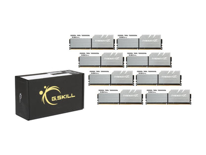 G.SKILL TridentZ Series 128GB (8 x 16GB) 288-Pin DDR4 SDRAM DDR4 3200 (PC4 25600) Intel X99 Platform Desktop Memory Model F4-3200C14Q2128GTZSW