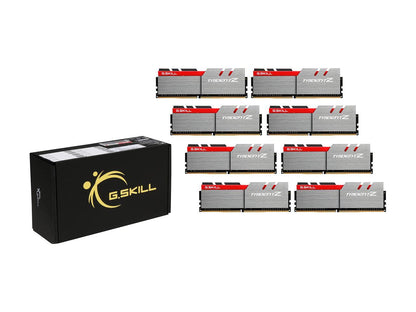 G.SKILL TridentZ Series 64GB (8 x 8GB) 288-Pin DDR4 SDRAM DDR4 3300 (PC4 26400) Intel X99 Platform Memory (Desktop Memory) Model F4-3300C16Q2-64GTZ