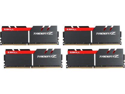 G.SKILL TridentZ Series 64GB (4 x 16GB) 288-Pin DDR4 SDRAM DDR4 3300 (PC4 26400) Intel X99 Platform Memory (Desktop Memory) Model F4-3300C16Q-64GTZ