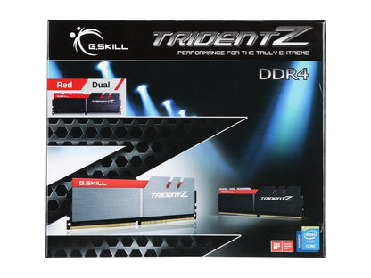 G.SKILL TridentZ Series 64GB (4 x 16GB) 288-Pin DDR4 SDRAM DDR4 3300 (PC4 26400) Intel X99 Platform Memory (Desktop Memory) Model F4-3300C16Q-64GTZ