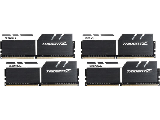 G.SKILL TridentZ Series 32GB (4 x 8GB) 288-Pin DDR4 SDRAM DDR4 3333 (PC4 26600) Intel X99 Platform Desktop Memory Model F4-3333C16Q-32GTZSW