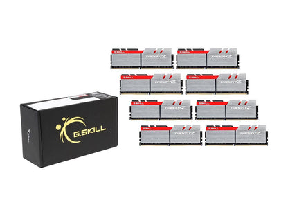 G.SKILL TridentZ Series 64GB (8 x 8GB) 288-Pin DDR4 SDRAM DDR4 3400 (PC4 27200) Intel X99 Platform Memory (Desktop Memory) Model F4-3400C16Q2-64GTZ
