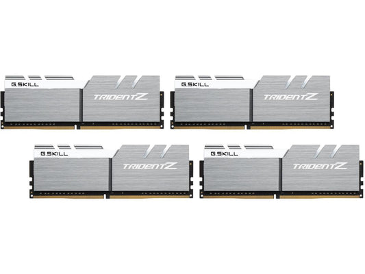 G.SKILL TridentZ Series 64GB (8 x 8GB) 288-Pin DDR4 SDRAM DDR4 3400 (PC4 27200) Intel X99 Platform Desktop Memory Model F4-3400C16Q2-64GTZSW